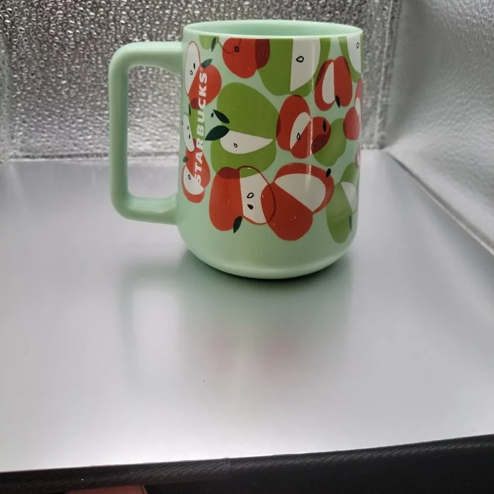 NWT! Starbucks Mint Apple Mug 2020 Teacher Appreciation Ceramic Cup